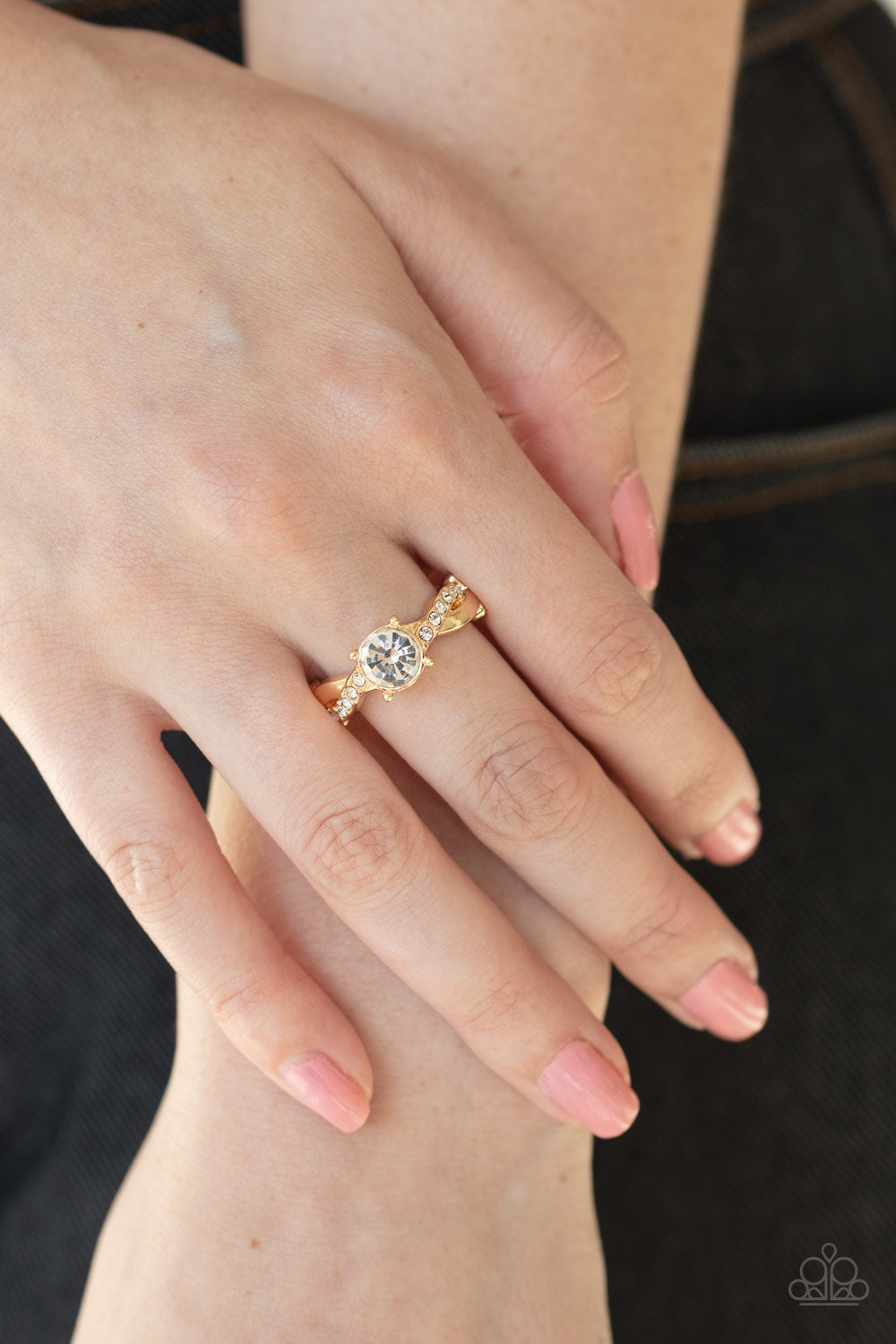 Paparazzi ~ Prim and Proper - Gold Ring