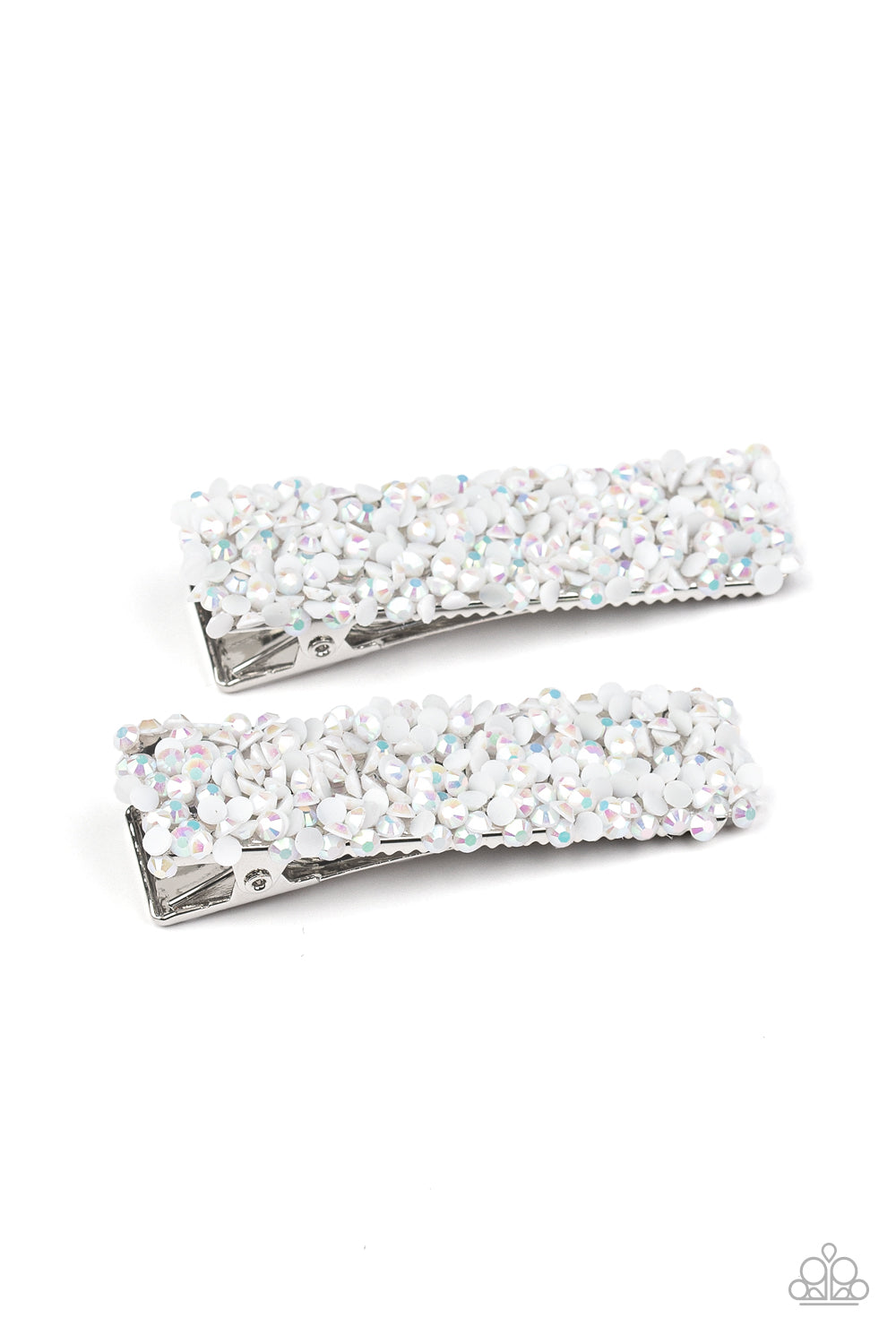 Paparazzi ~ HAIR Comes Trouble - White Hair Clip