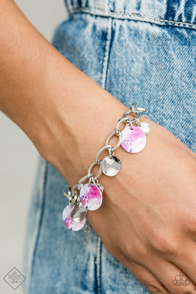 Paparazzi ~ Teasingly Tie Dye - Multi Bracelet