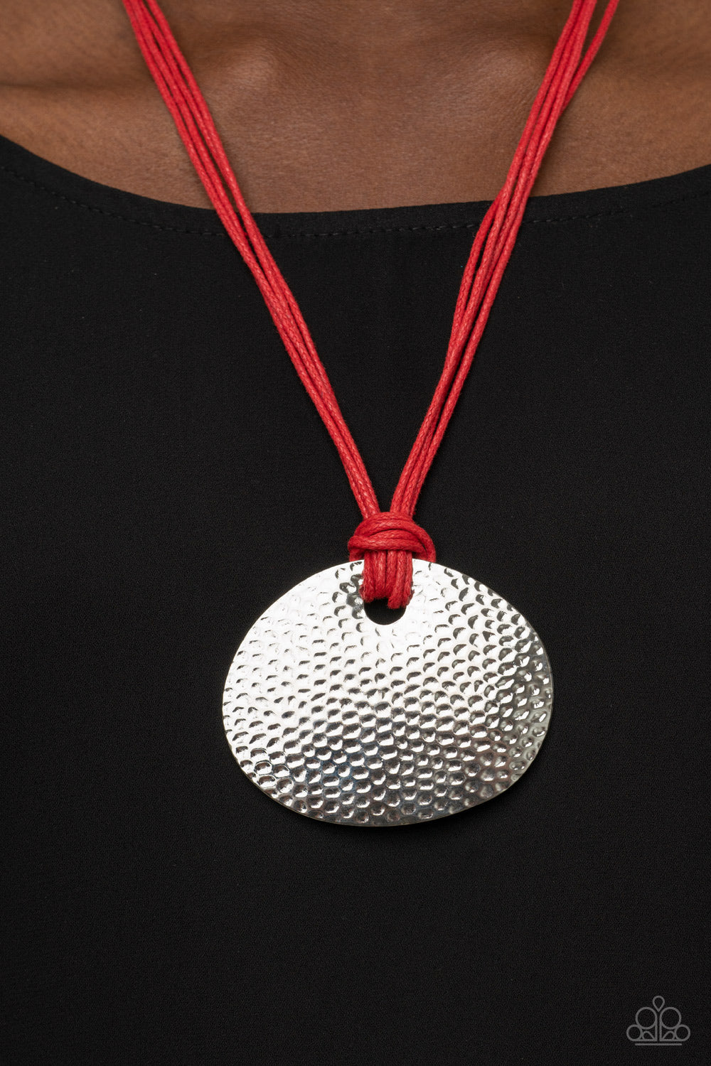 Paparazzi ~ Rural Reflex - Red Necklace
