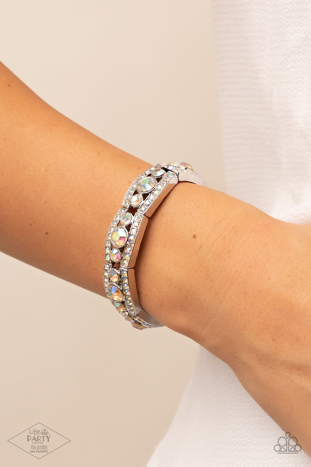 Paparazzi ~ Easy On The ICE - Multi Bracelet