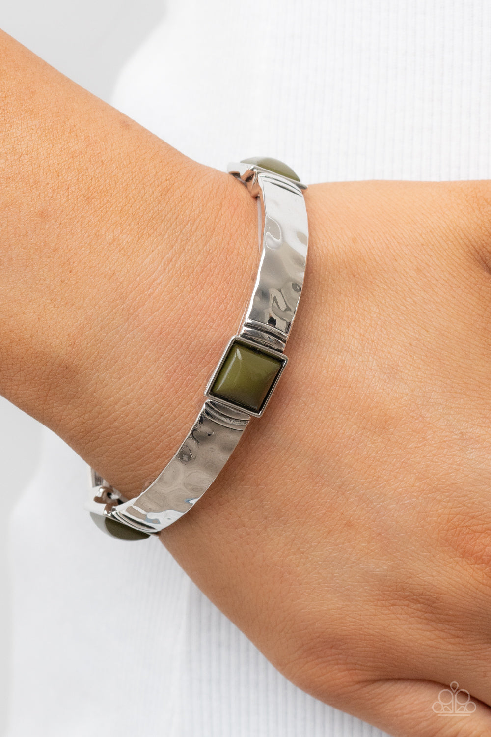 Paparazzi ~ Totally Terraform - Green Bracelet