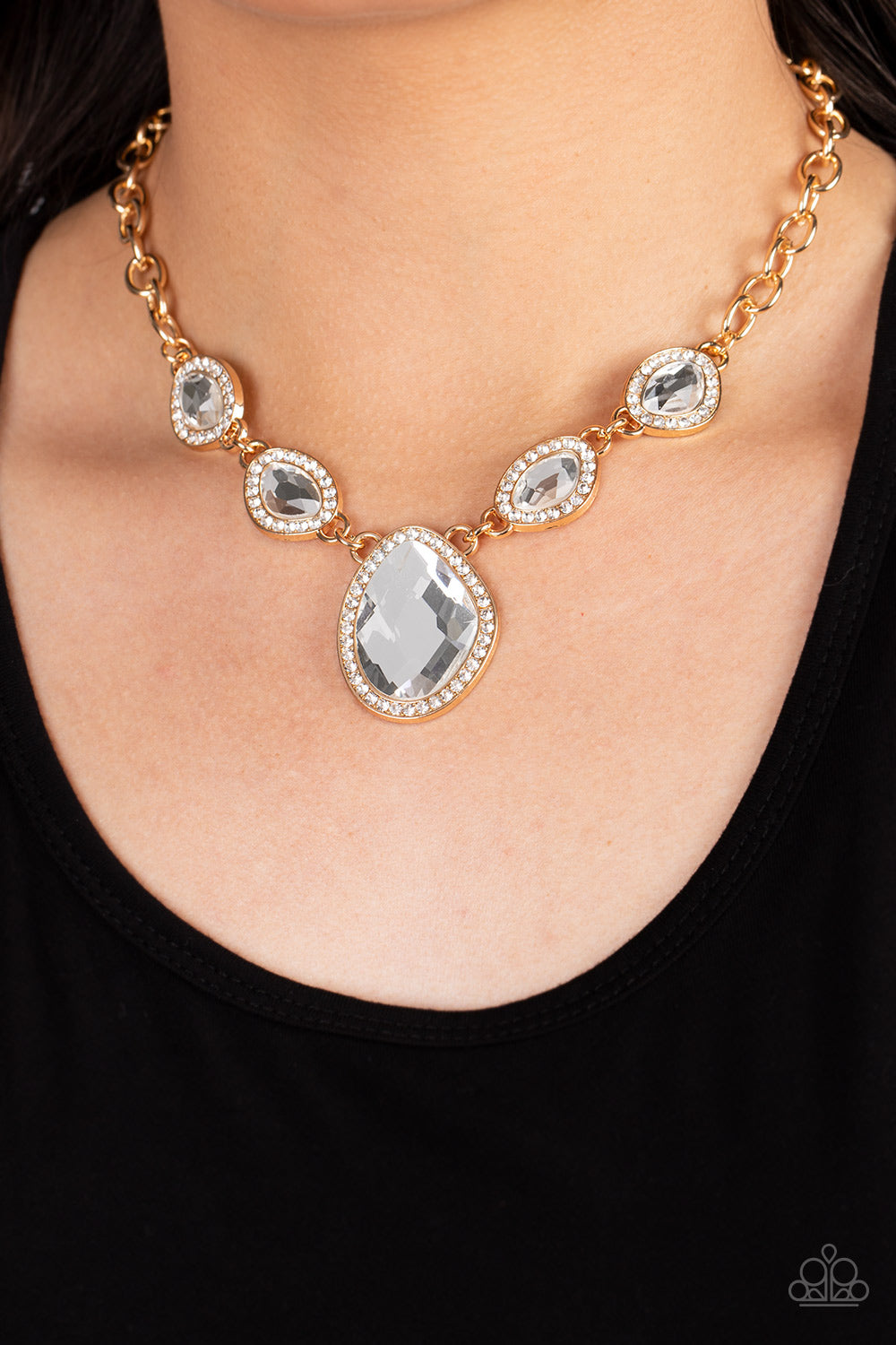Paparazzi ~ The Upper Echelon - Gold Necklace