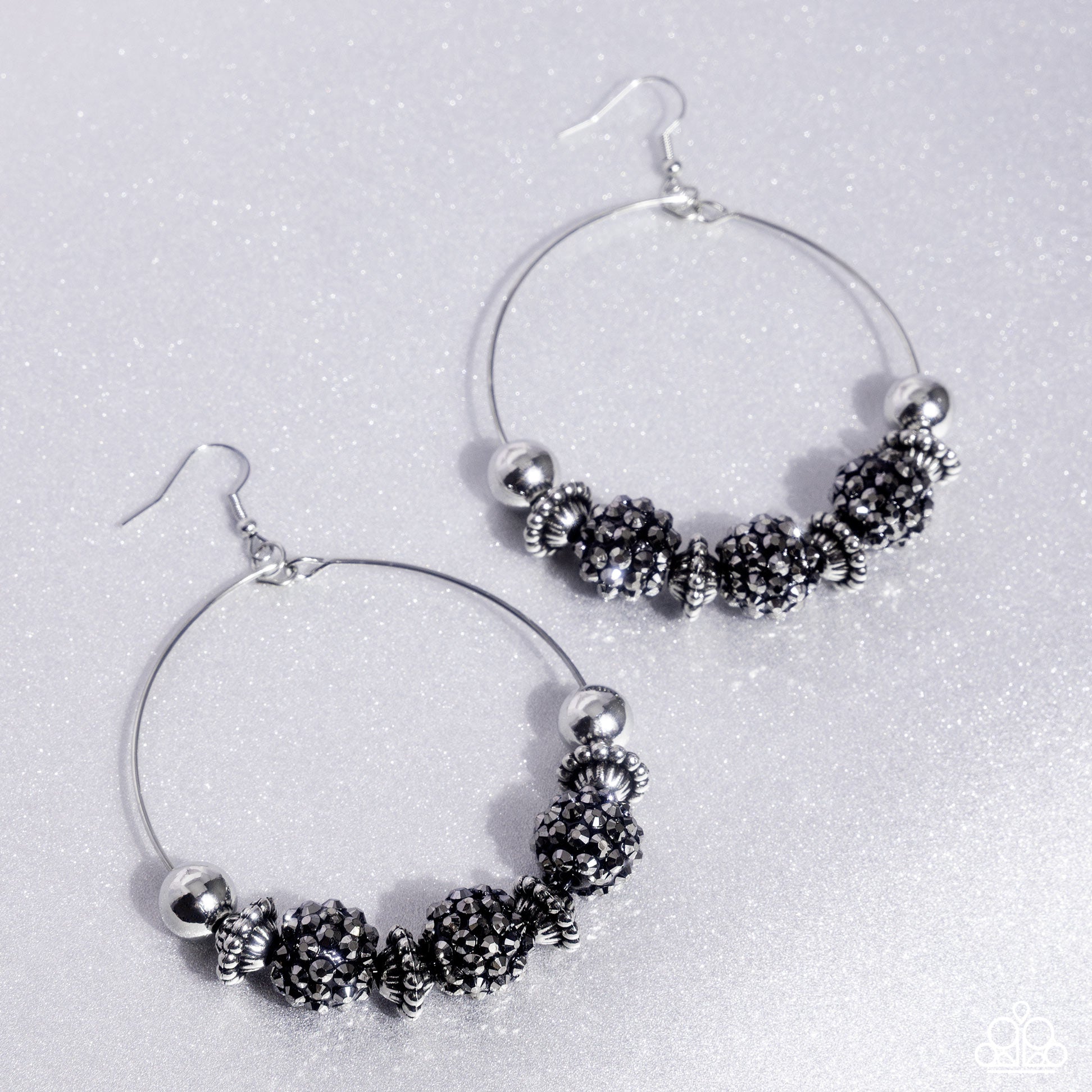 Paparazzi ~ I Can Take a Compliment - Silver Earrings