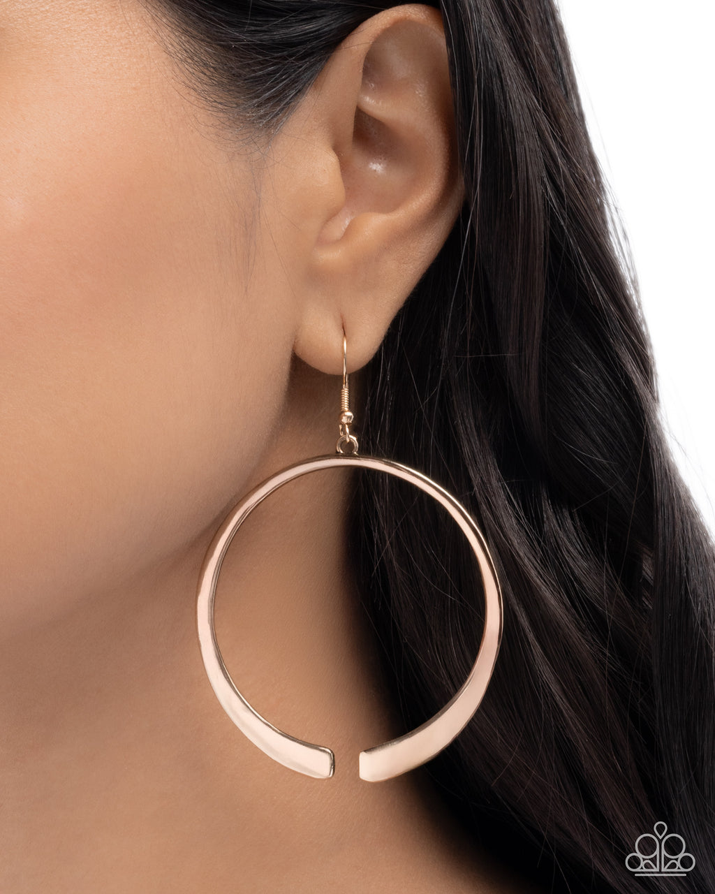 Paparazzi ~ Separated Showcase - Gold Earrings