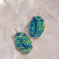 Paparazzi ~ Artistic Avenue - Blue Earrings