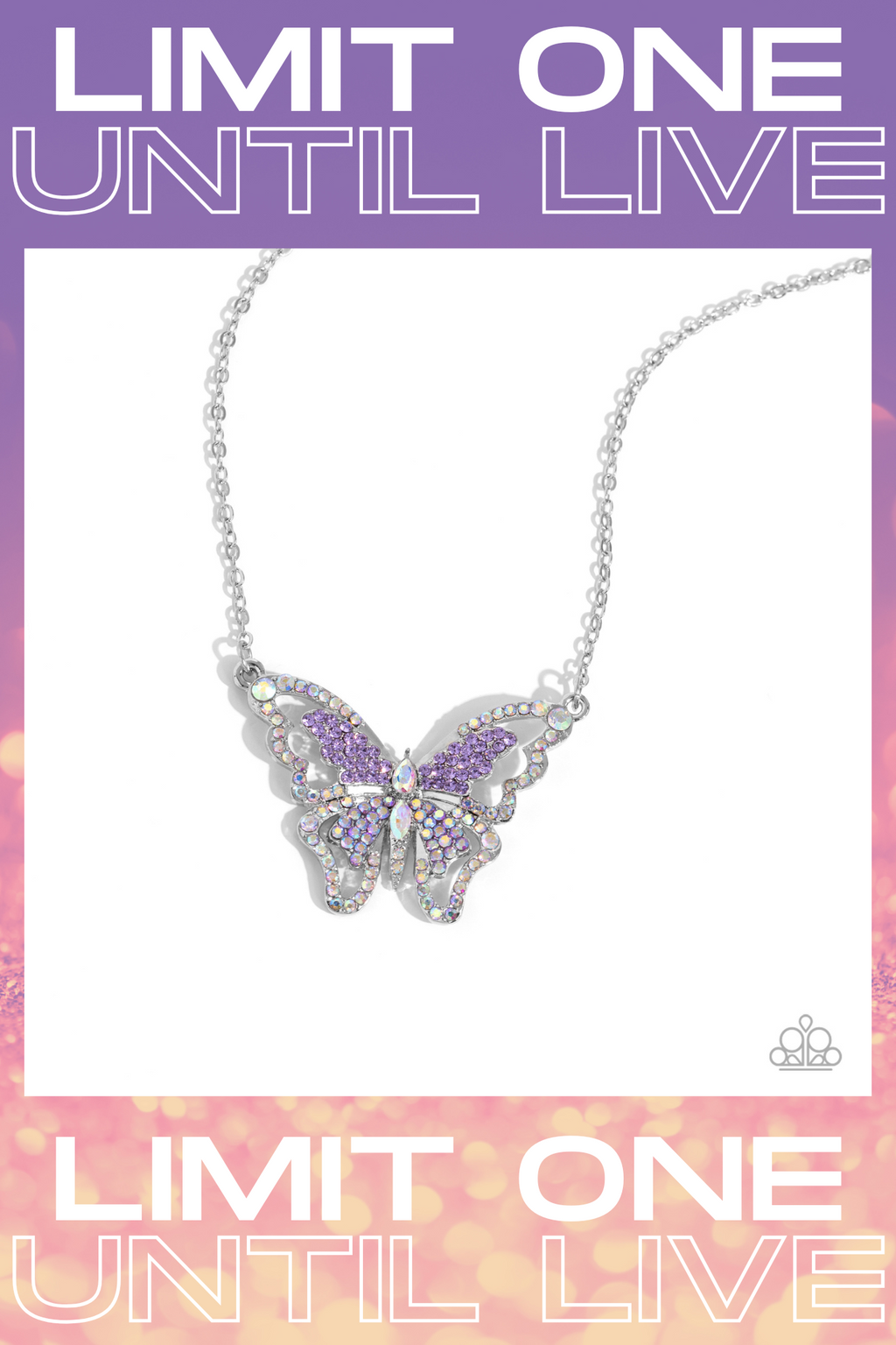 Paparazzi ~ Weekend WINGS - Purple Necklace