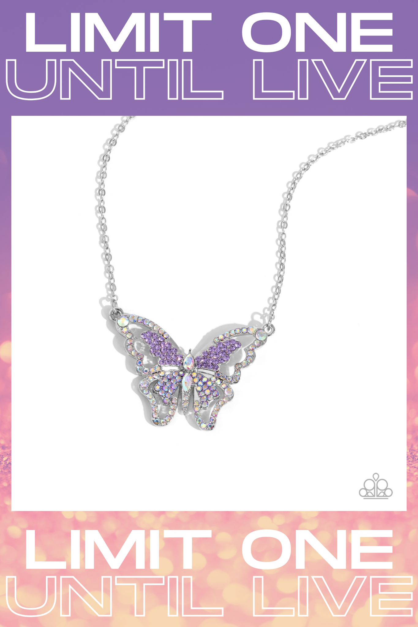 Paparazzi ~ Weekend WINGS - Purple Necklace