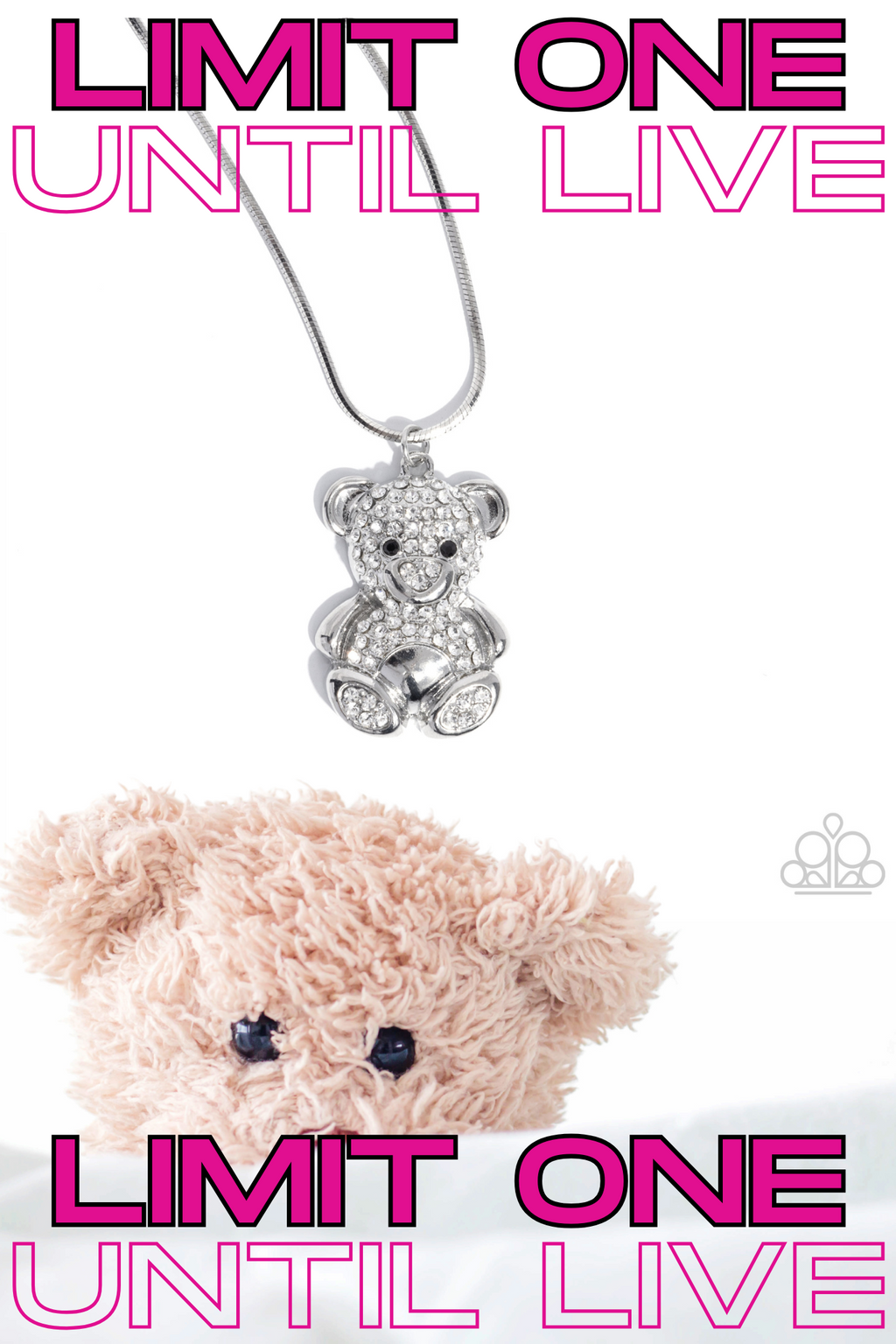 Paparazzi ~ Cuddly Chic - White Necklace