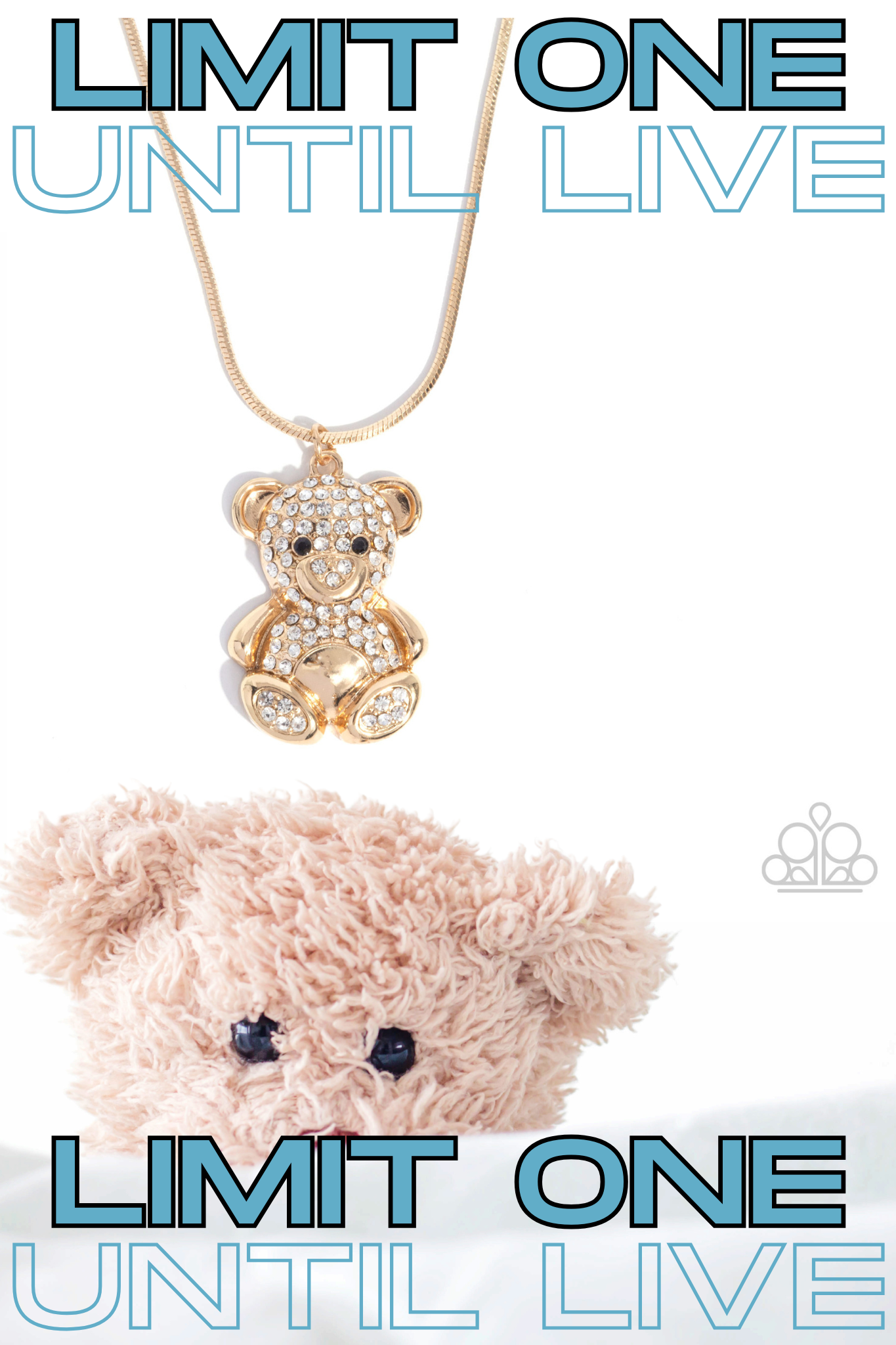 Paparazzi ~ Cuddly Chic - Gold Necklace