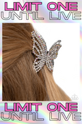 Paparazzi ~ Fluttering Falsetto - White Hair Clip