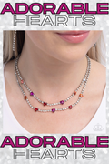 Paparazzi ~ Courting Closeness - Red Necklace