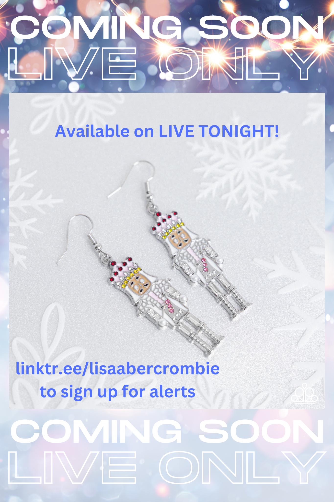 Paparazzi ~ Nutcracker Nostalgia Earrings