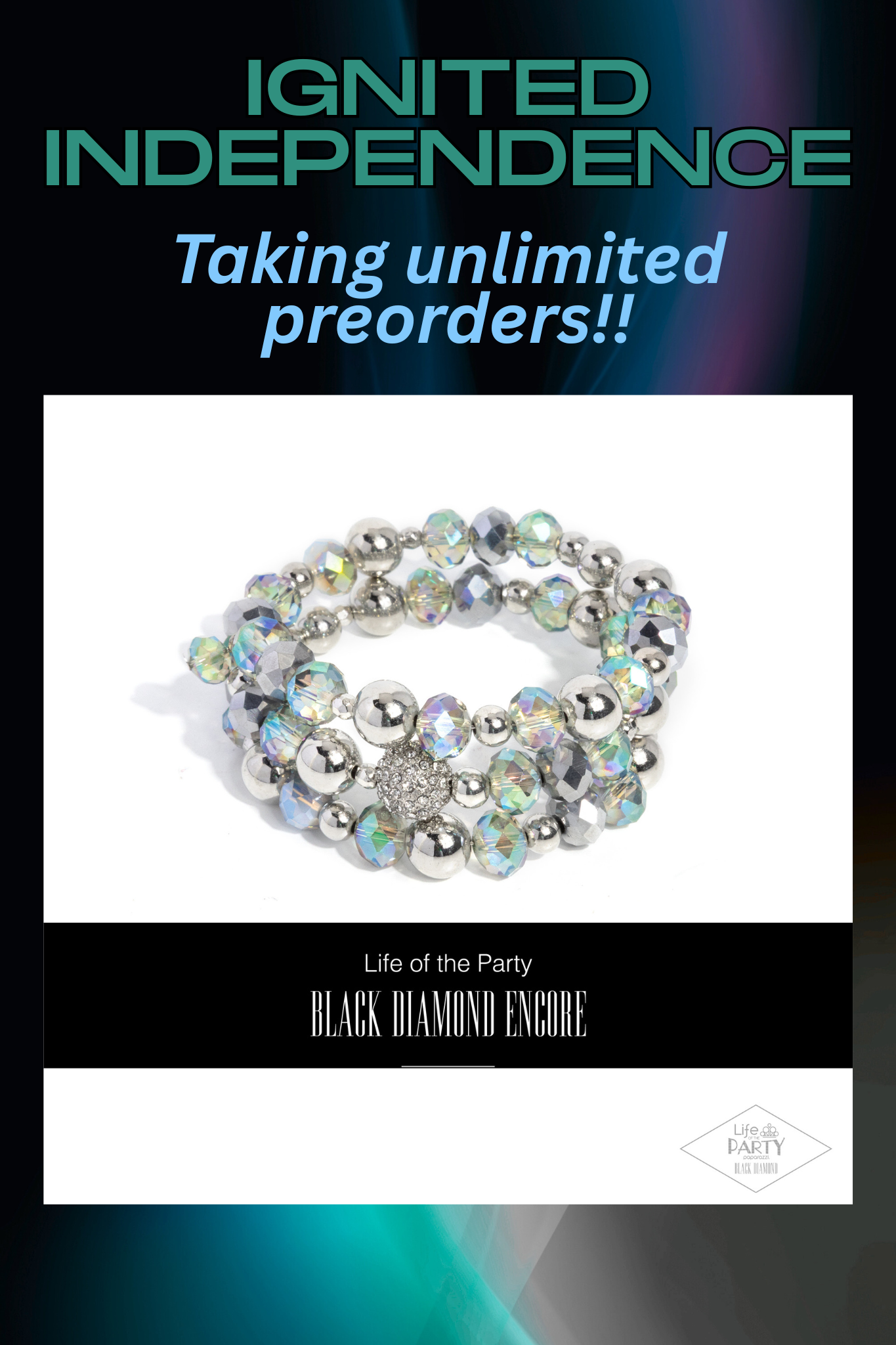 Paparazzi ~ Ignited Independence - Silver Bracelet