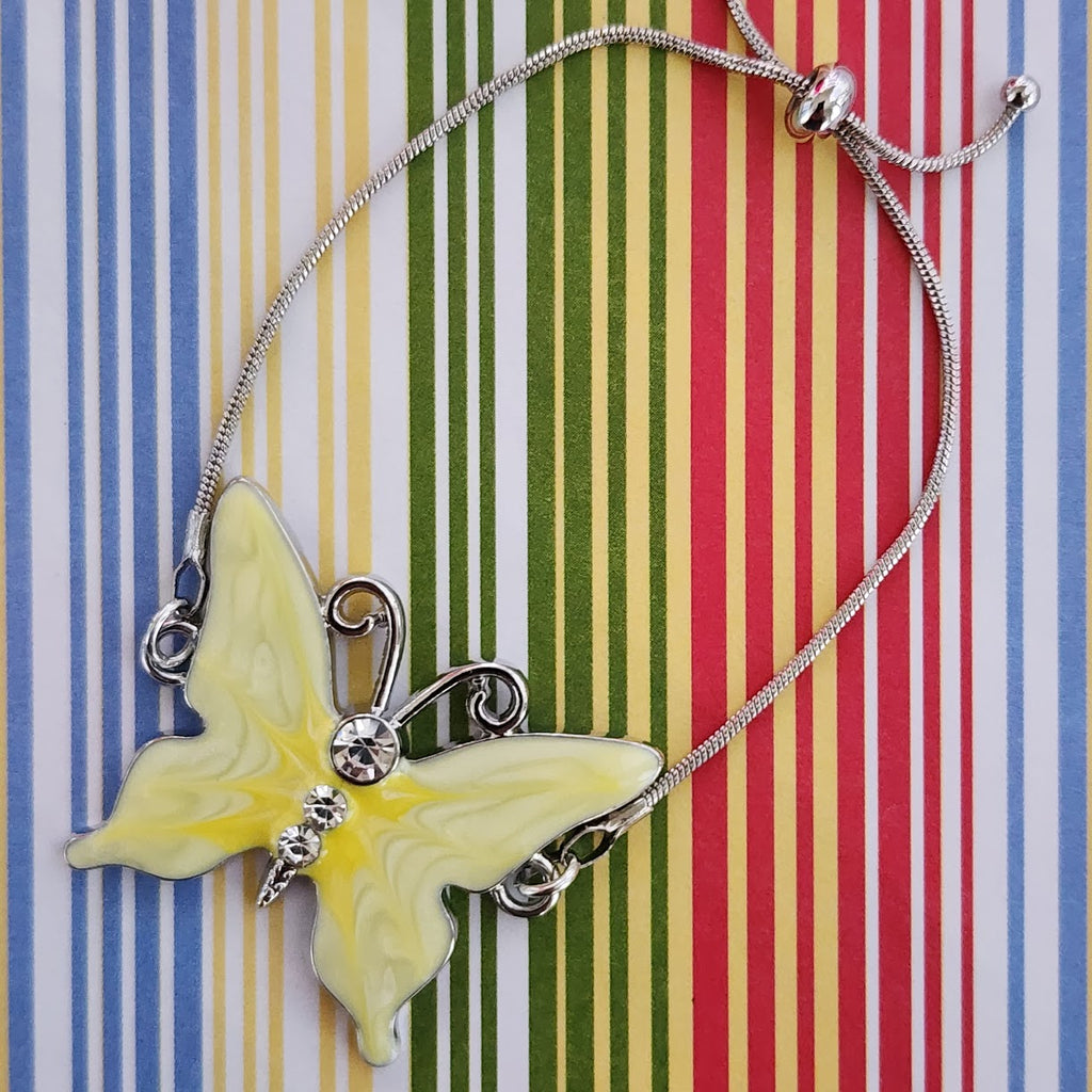 Paparazzi ~ Aerial Adornment - Yellow Bracelet