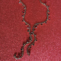 Paparazzi ~ Glittery Getaway - Red Necklace