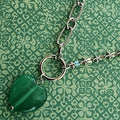 Paparazzi ~ Definition of HEART - Green Necklace