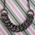 Paparazzi ~ Heavy Metal Hero - Black Necklace